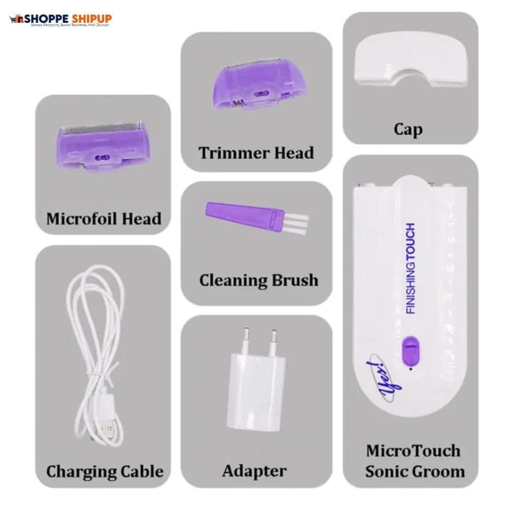 Rechargeable Yes Finishing Touch Hair Removal Machine