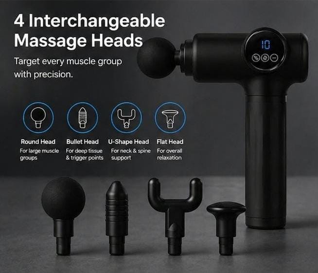 SPA Sciences Recovery SmartGun Pro Massage Gun