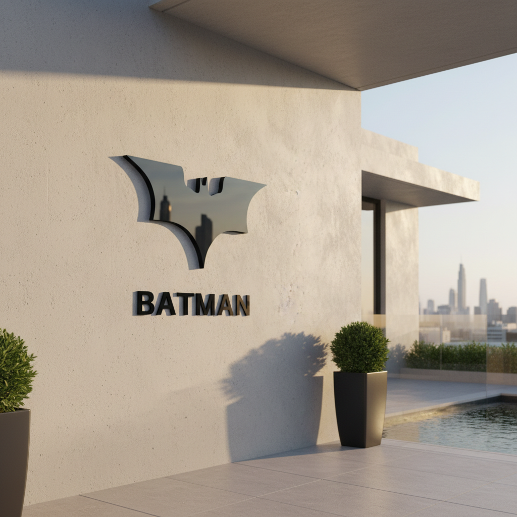 Batman Limited Edition Acrylic Wall Art – Designer Luxury Decor