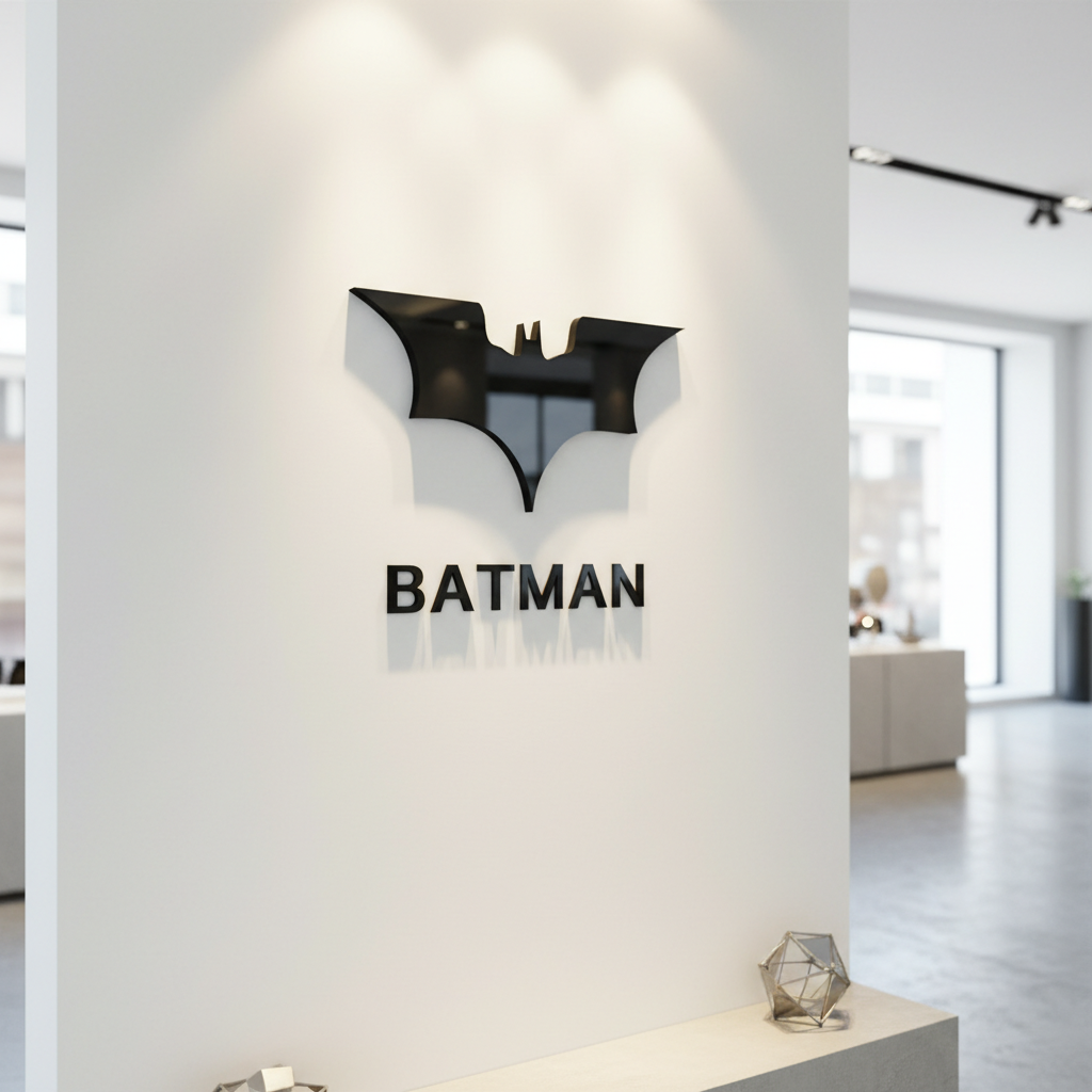 Batman Limited Edition Acrylic Wall Art – Designer Luxury Decor