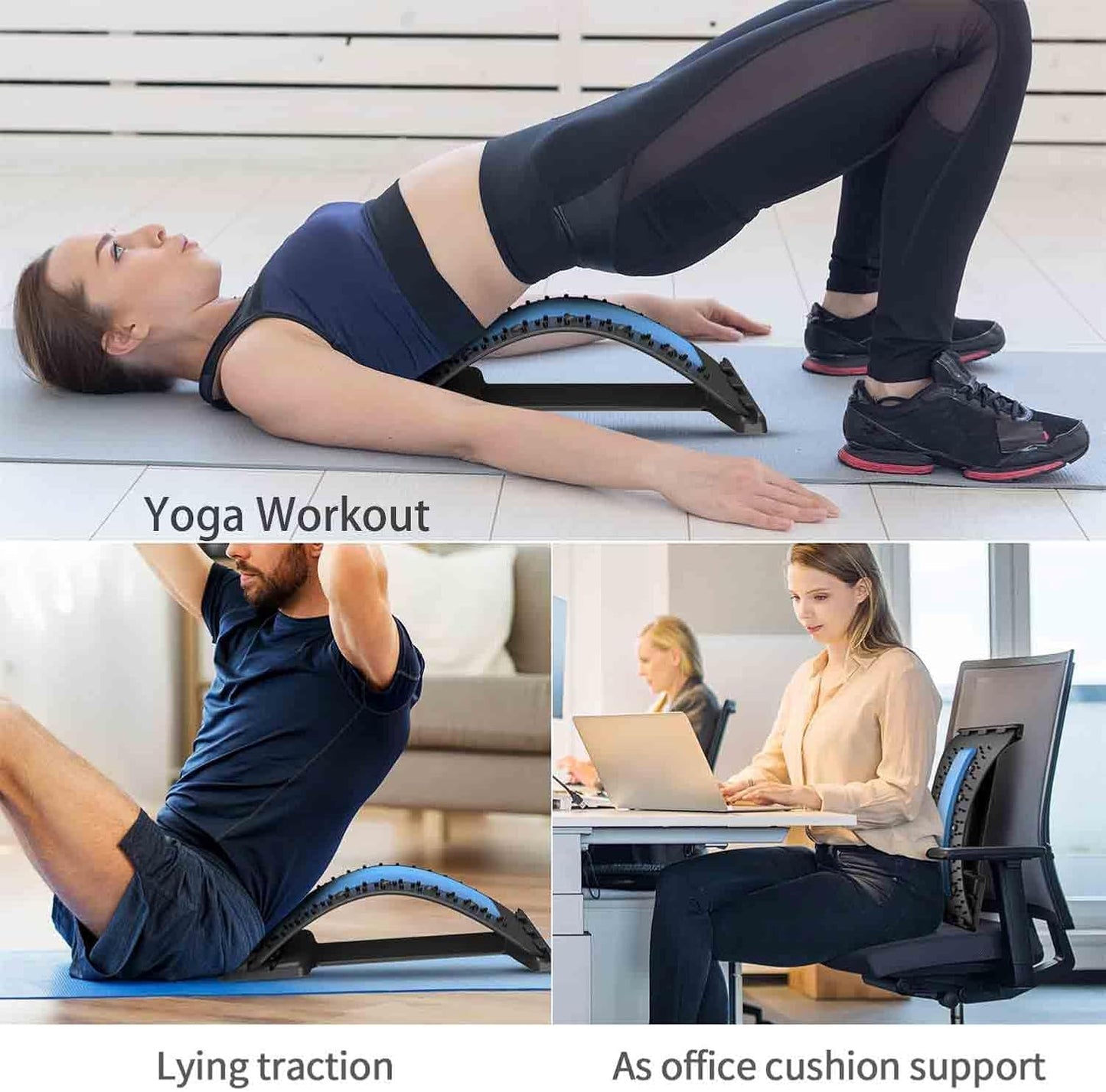 Pain Relief Lumbar Orthosis, Spine Decompression Stretcher, Disc Protrusion Therapy Massager, Adjustable Posture Corrector