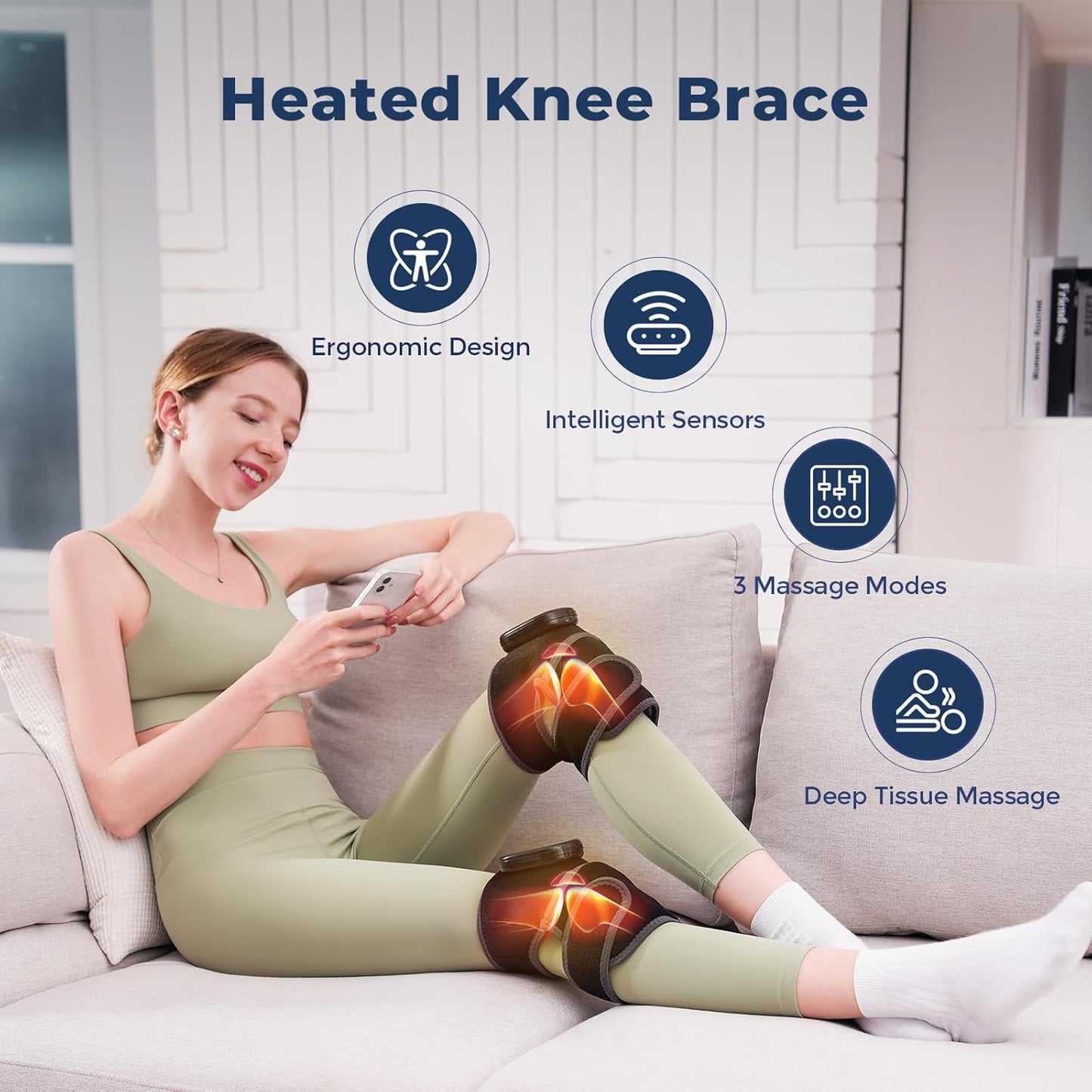 Rechargeable Knee Massager