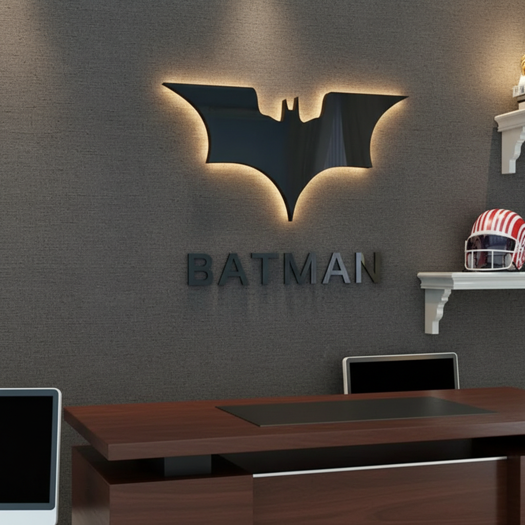 Batman Limited Edition Acrylic Wall Art – Designer Luxury Decor