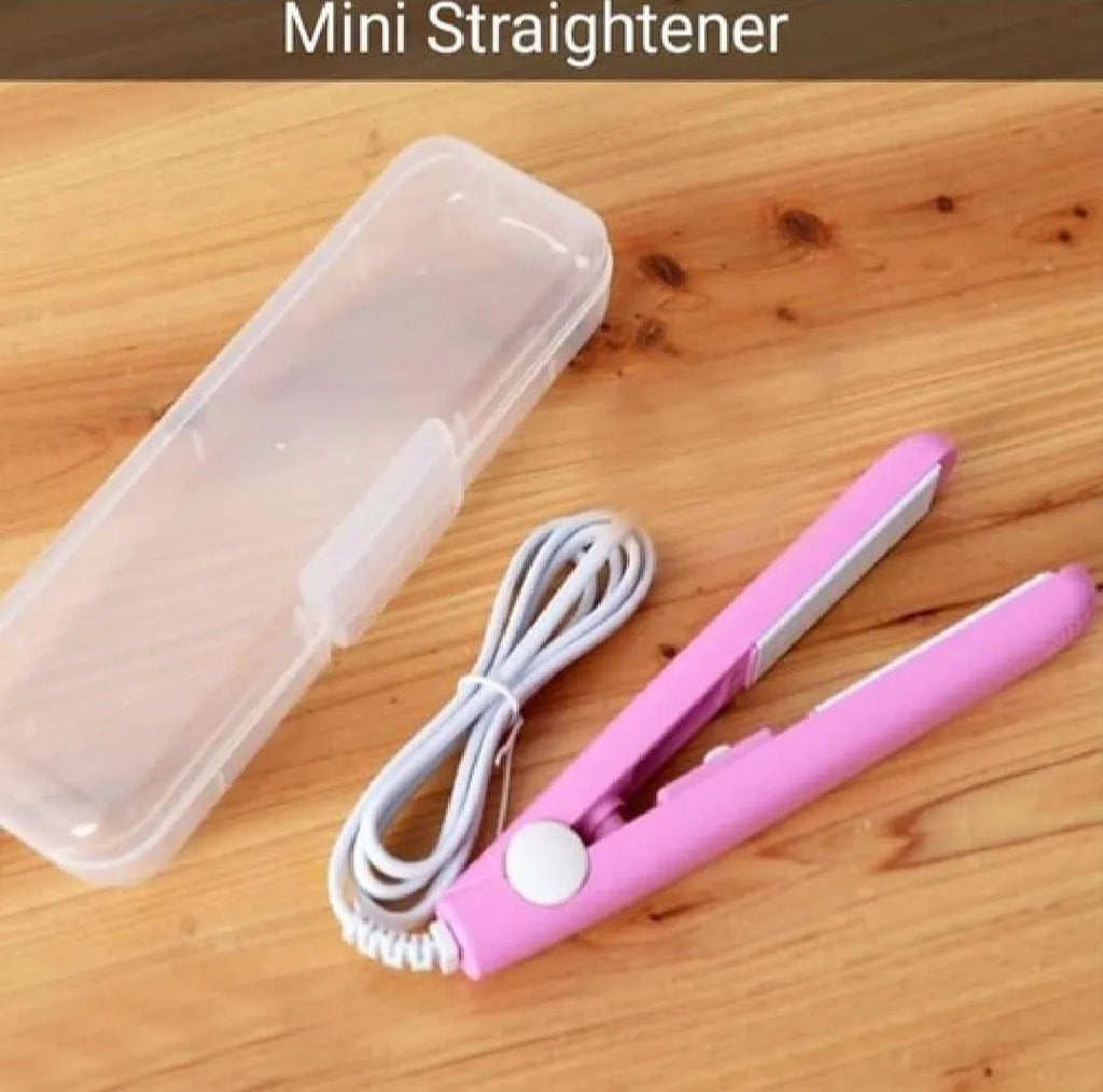 Mini Portable Hair Straightener for Travel & Touch-Ups