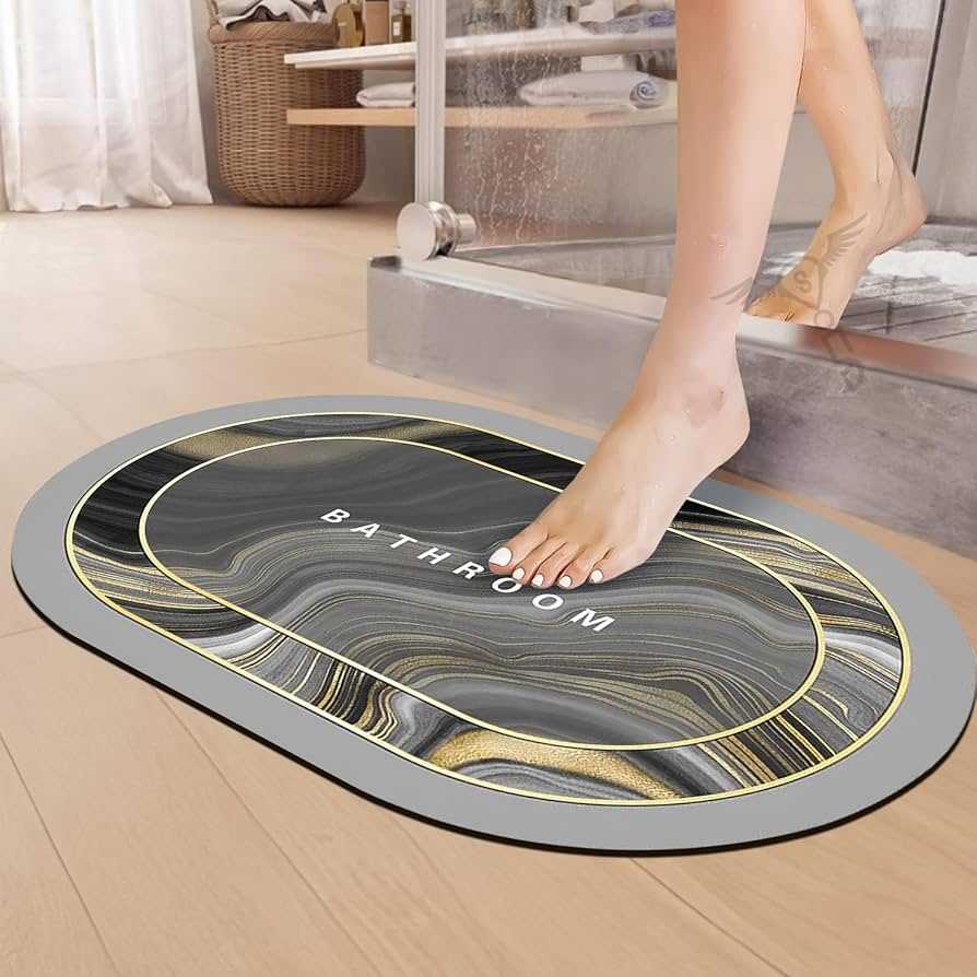 Super Absorbent Non-Slip Quick-Dry Bath Mat