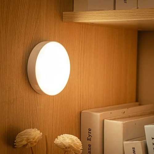 Rechargeable LED Motion Sensor Night Lamp for Bedroom & Wardrobe