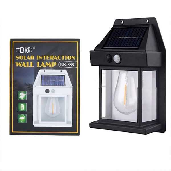 Solar Motion Sensor Wall Light – Outdoor Waterproof LED