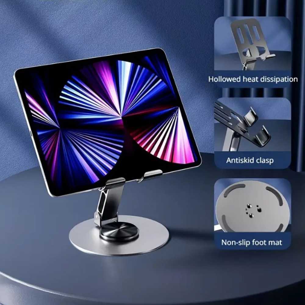 Universal Full Metal 360° Rotating Phone & Tablet Stand
