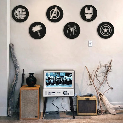 Avengers Heroes wall art, Super Hero Wall Decore