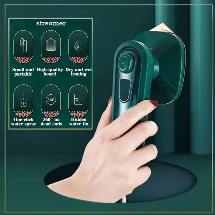 Portable Mini Electric Handheld Steamer Iron