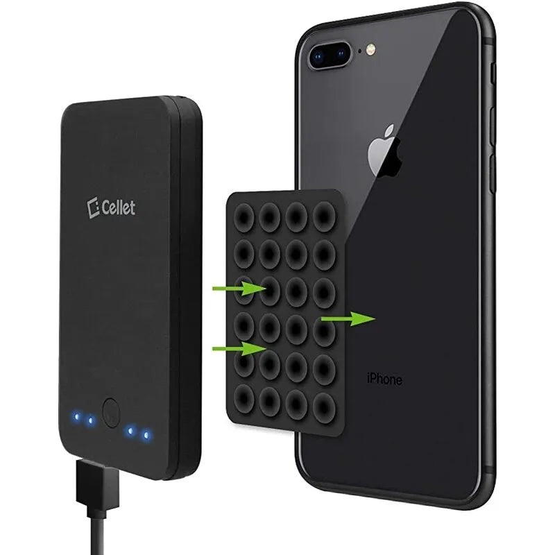 Silicone Suction Phone Holder – Self-Adhesive Mobile Stand