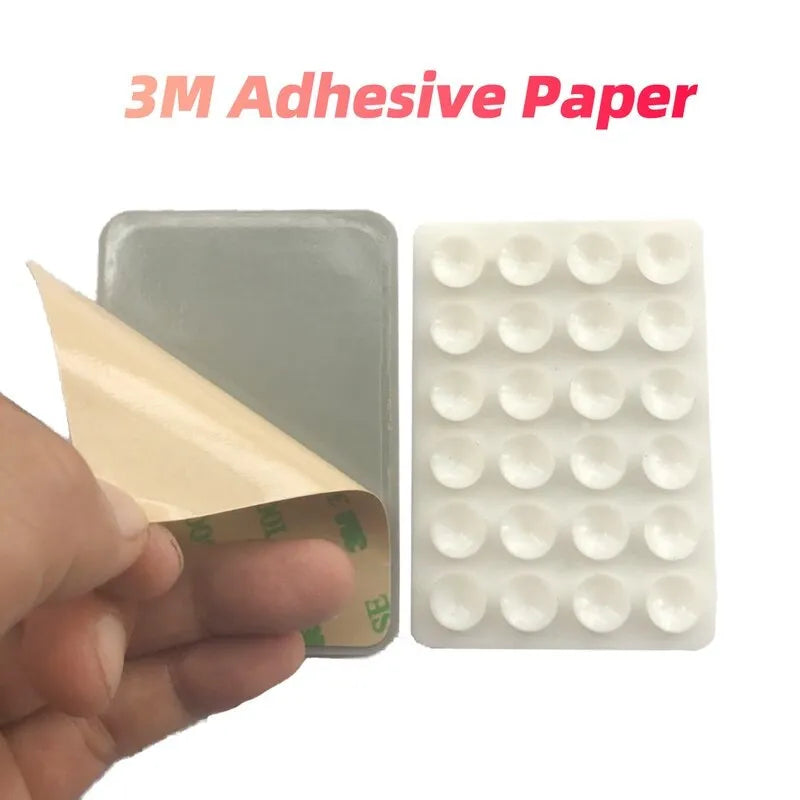 Silicone Suction Phone Holder – Self-Adhesive Mobile Stand