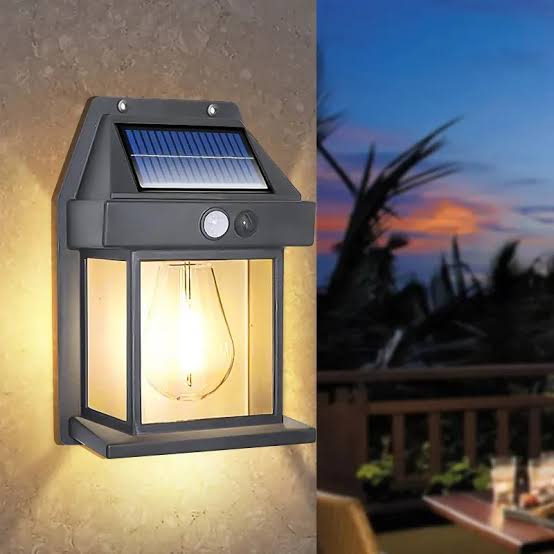Solar Motion Sensor Wall Light – Outdoor Waterproof LED