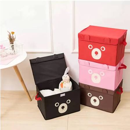 1 Pc Panda Design Folding Storage Box