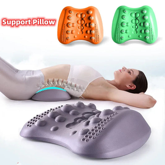 Lumbar Support Pillow, Lower Back Pain Relief Cushion, Memory Foam Back Support,