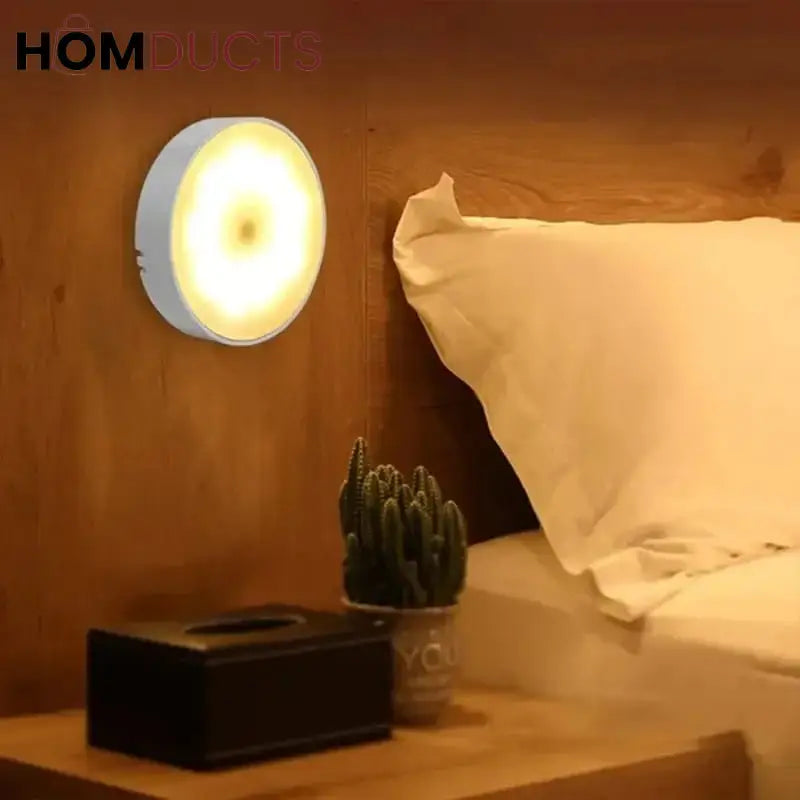 Rechargeable LED Motion Sensor Night Lamp for Bedroom & Wardrobe